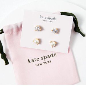 Kate Spade Rise and Shine 2-stud set